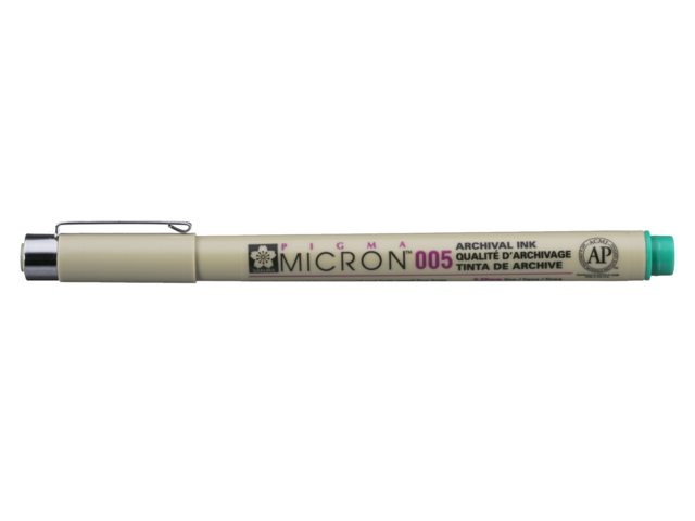 SAKURA Pigma Micron 0,20 mm Grün, XSDK00529