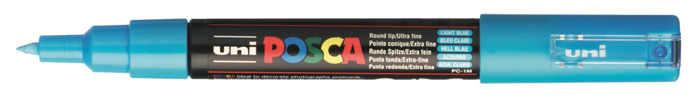 POSCA Marker Konisch EF Hellblau, PC1MC BC