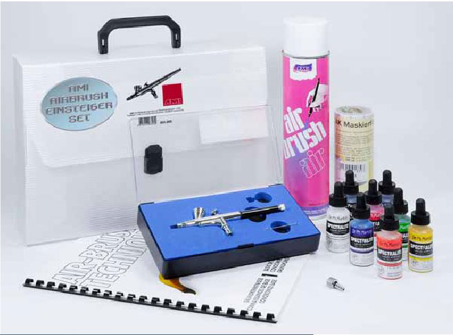 AMI Airbrush Einsteiger Set komplett