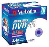 Verbatim DVD+R Dual Layer 8,5GB