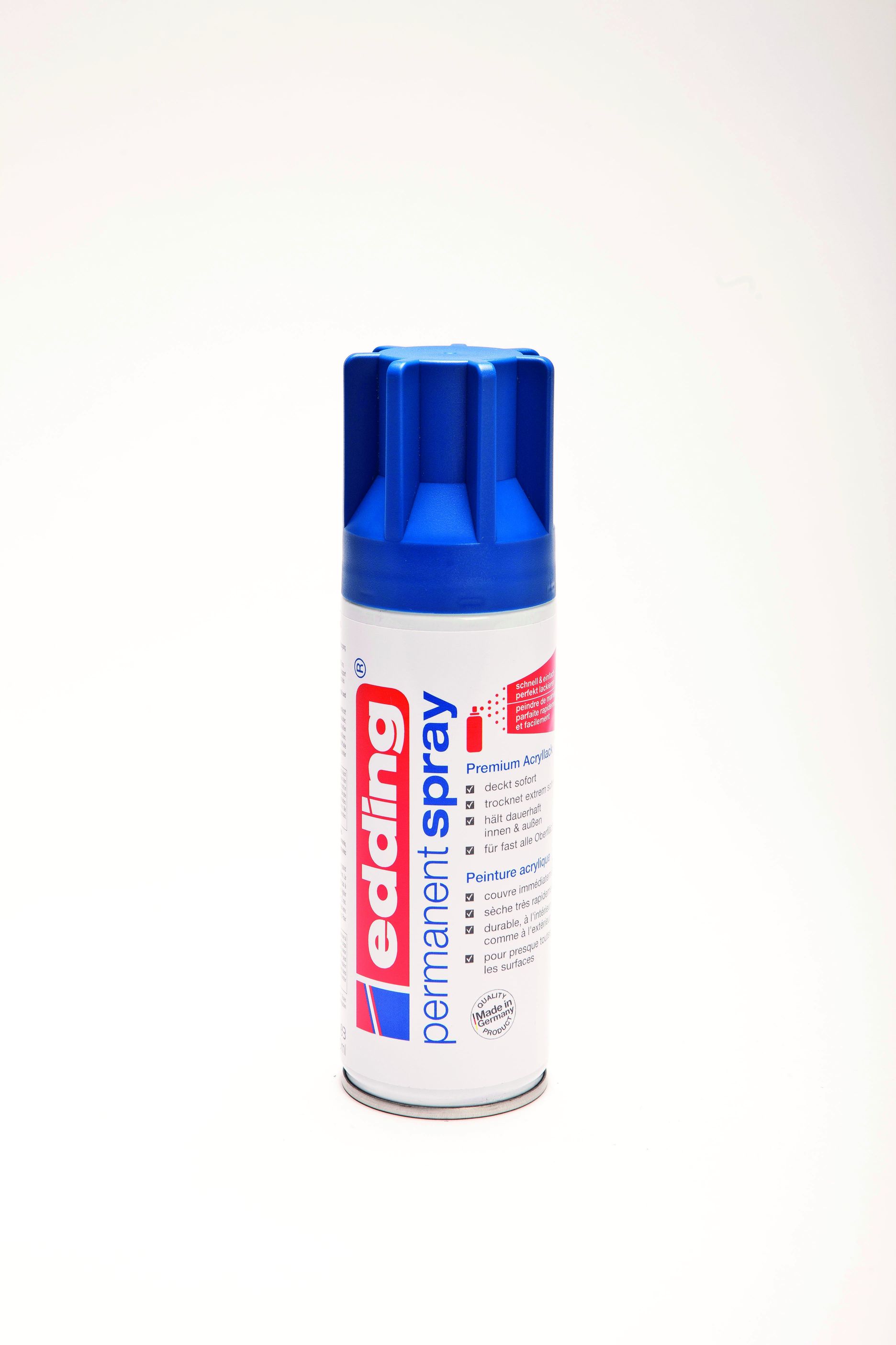 edding e-5200 Permanent Spray 200m Einzianblau seidenmatt RAL 5010