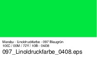 Marabu Aqua Linoldruckfarbe 250ml 097 Blaugrün