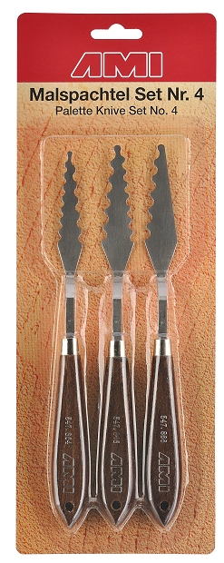 Malspachtel-Set No.4