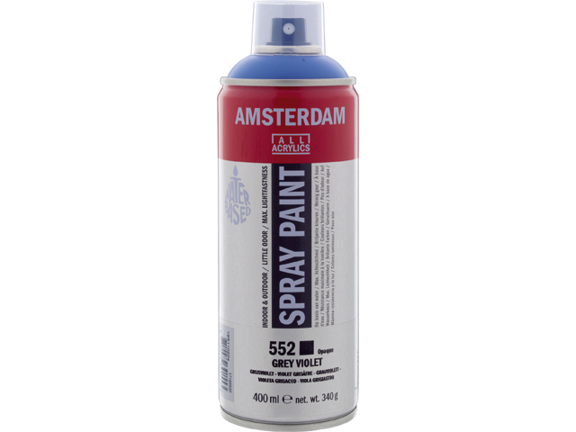 Amsterdam Acryl Spray 400 ml, 17165520 Grauviolett