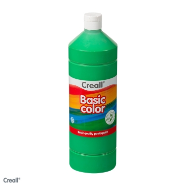 Creall Basic Color 1000 ml, mid green Plakatfarbe 01815