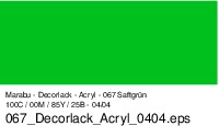 Marabu Decorlack 50ml 113005 067 Saftgrün
