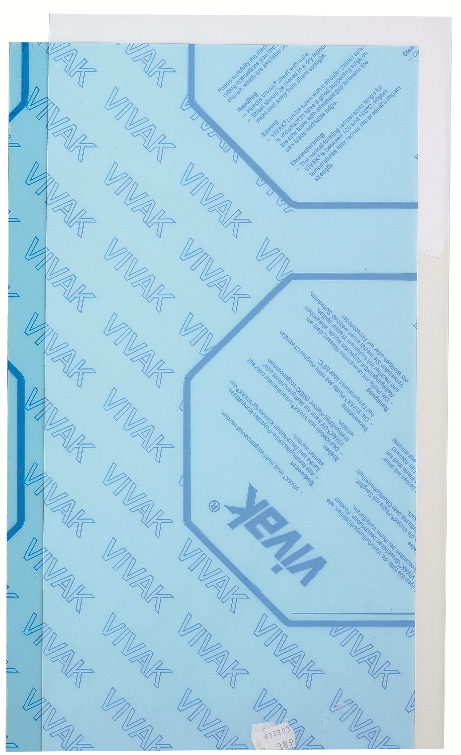 Vivak Platte transparent