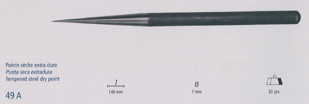 Radiernadel doppelseitig 49A