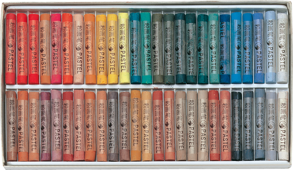 Marie's 50er Pastellkreideset C warme + kalte Farben