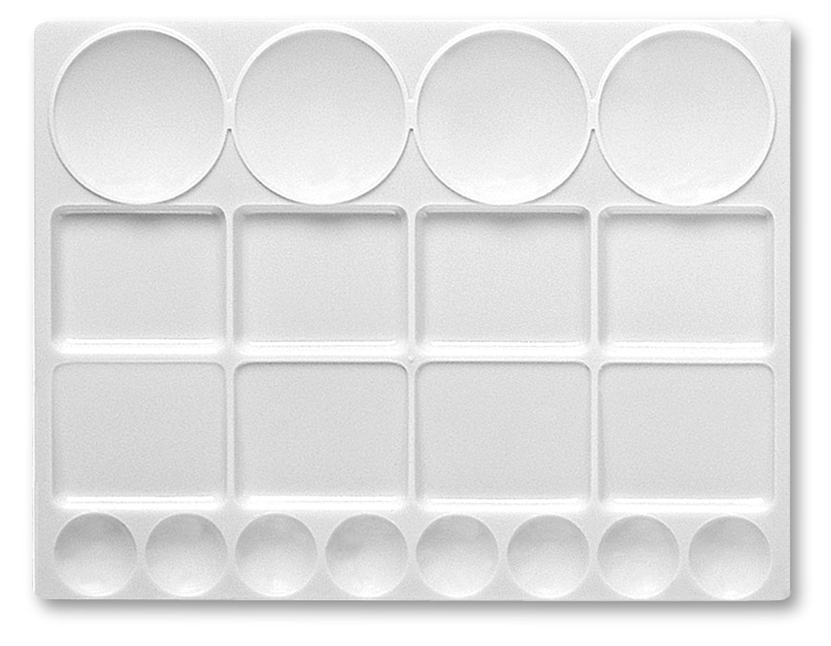 Kunststoffpalette eckig 20 Näpfe