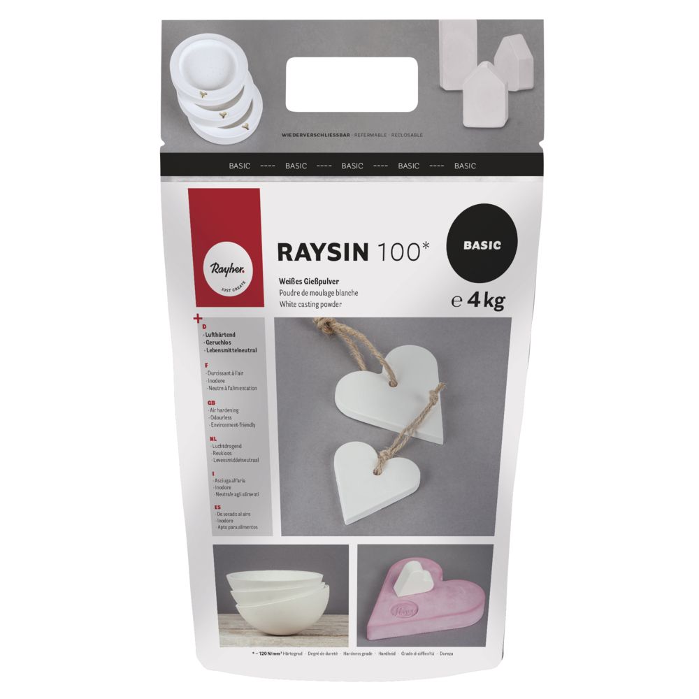 Gießpulver Raysin 100 weiß 4kg