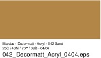 Marabu Decormatt 50ml 140105 042 Sand