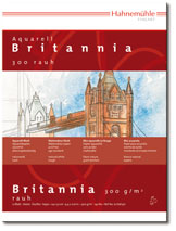 Hahnemühle Aquarellblock Britannia 300g/m² 12 Blatt