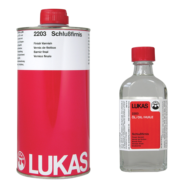 Lukas Schlußfirnis für Öl