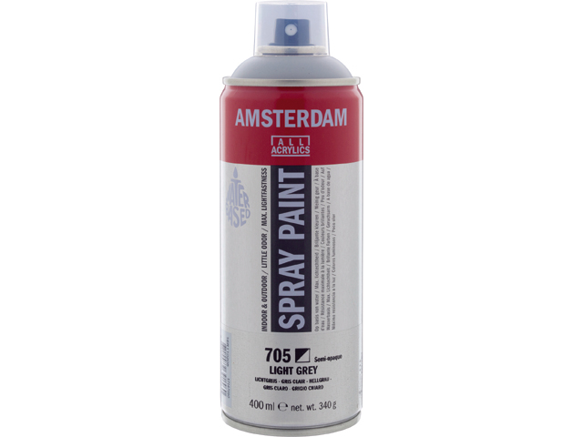 Amsterdam Acryl Spray 400 ml, 17167050 Hellgrau