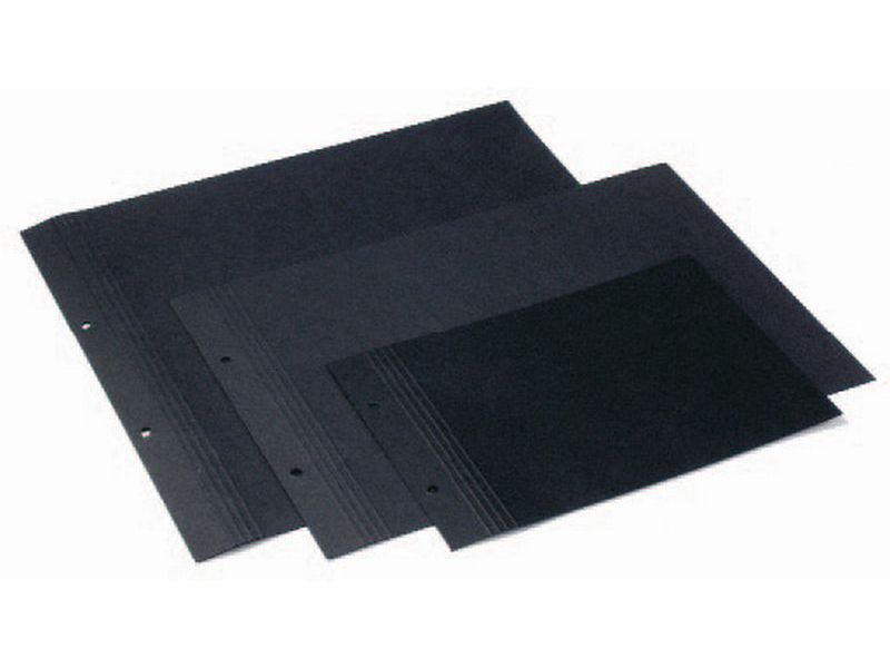 Fotoalbum Ersatzseiten 23x17cm 20 Blatt schwarz