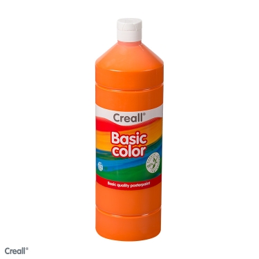 Creall Basic Color 1000 ml, orange Plakatfarbe 01804