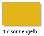 Natron Kraftpapierrolle 1 x 5m sonnengelb
