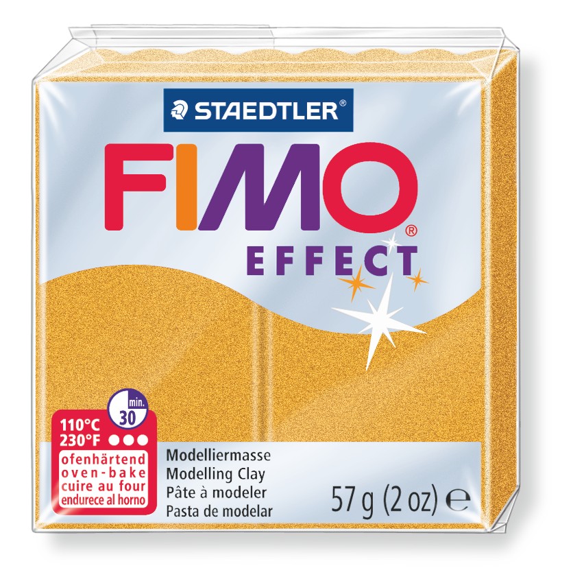 Fimo Effect Modelliermasse 57g 11 Metallic Gold