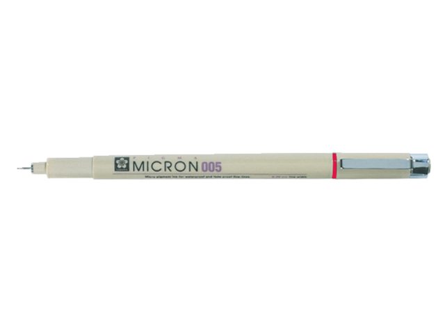 SAKURA Pigma Micron 0,20 mm Rot, XSDK00519