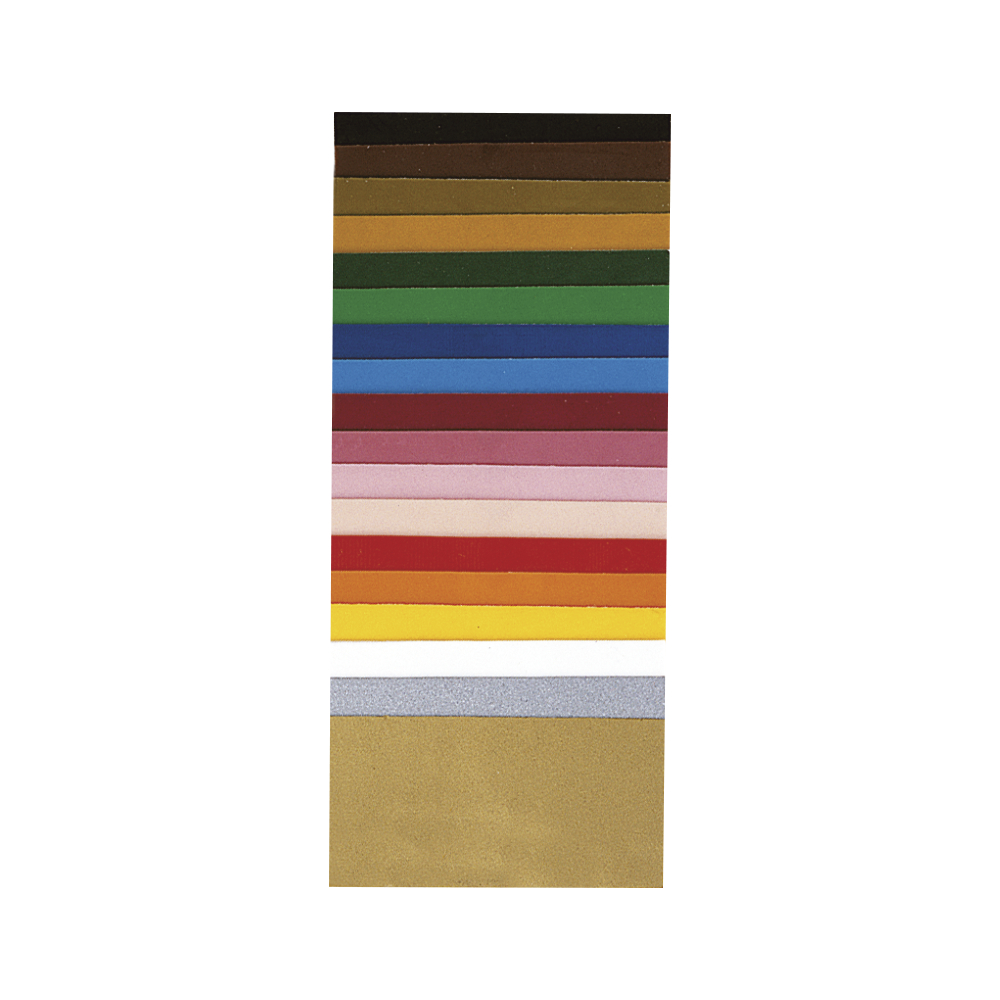 Wachsfolie 10x5cm 18 Farben