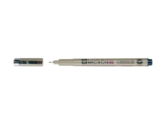 SAKURA Pigma Micron 0,45 mm Blauschwarz, XSDK05243