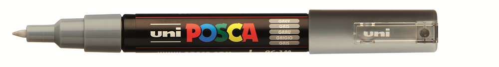 POSCA Marker Konisch EF Grau, PC1MC G