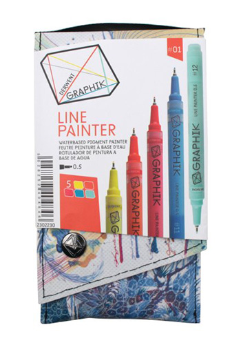 Derwent Grafik Line Painter 5er Set 01