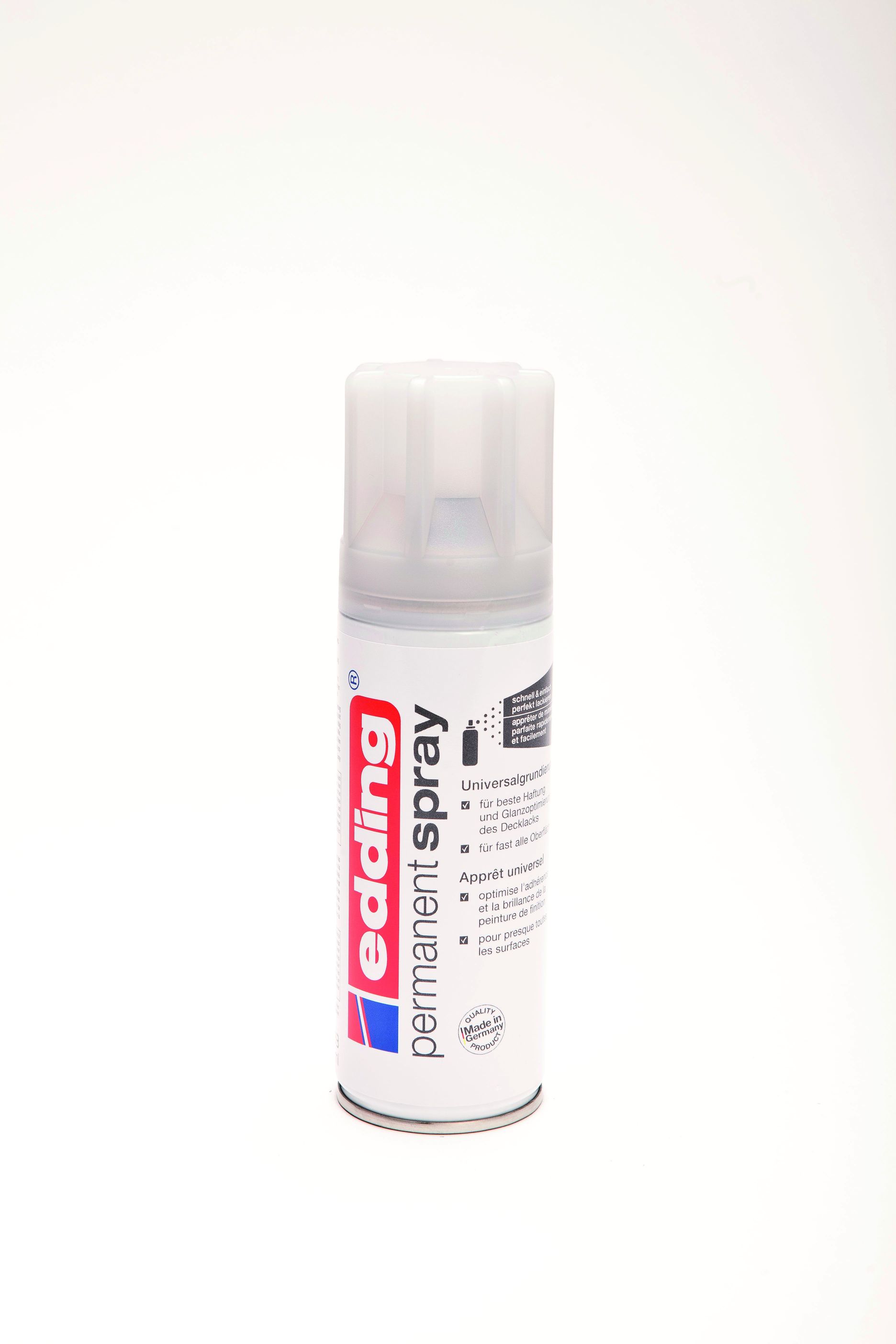edding e-5200 Permanent Spray 200ml Universalgrundierung Grau