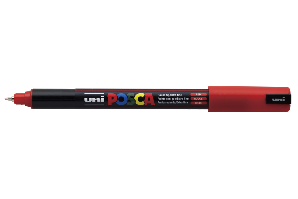 POSCA Marker Kalibriert EF Rot, PC1MR R