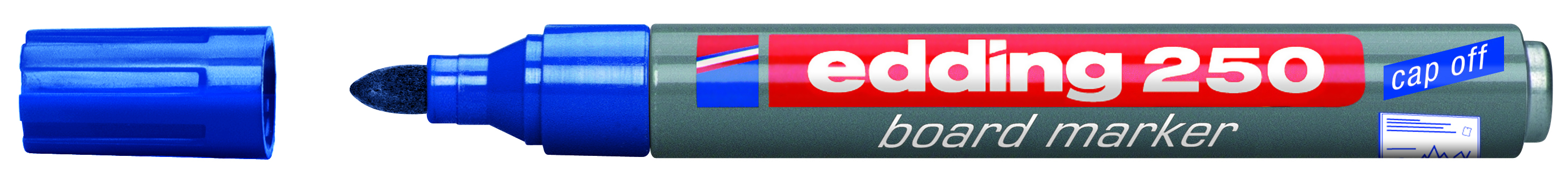 edding 250 whiteborad marker blau