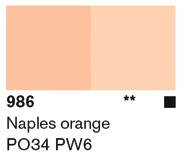 Lascaux Studio Acrylfarbe 250ml 986 Neapelorange