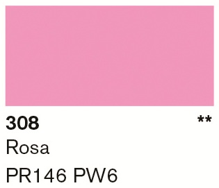 Lascaux Gouache Tempera 85ml 308 Rosa