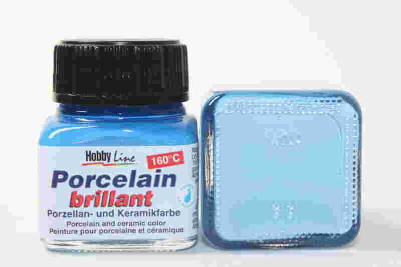Hobbyline Porzellanfarbe 160° 20ml Hellblau