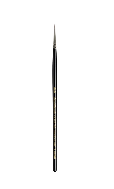 Da Vinci Rotmarder-Haarpinsel Serie 10 / 00 R 1,5mm