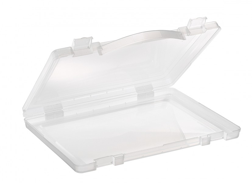 Kunststoffbox mit Griff B4 36 x 27 x 4,5 cm