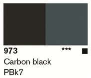 Lascaux Studio Acrylfarbe 250ml 973 Carbonschwarz