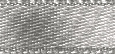 Satinband 10mm x 10m Rolle silber