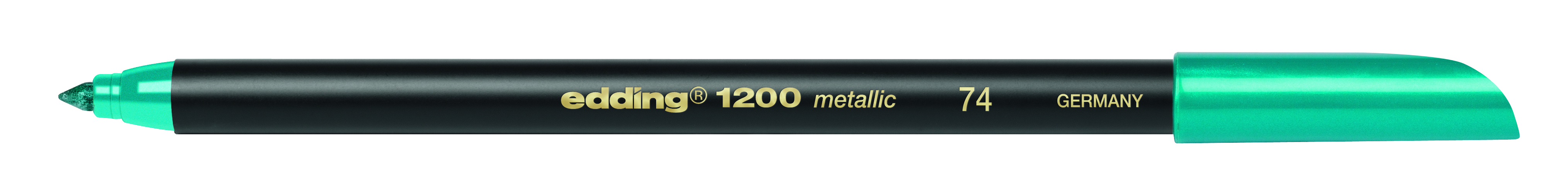 edding 1200 metallic colorpen grün