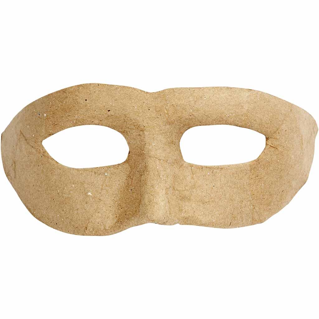 Zorro-Maske aus Pappmaché