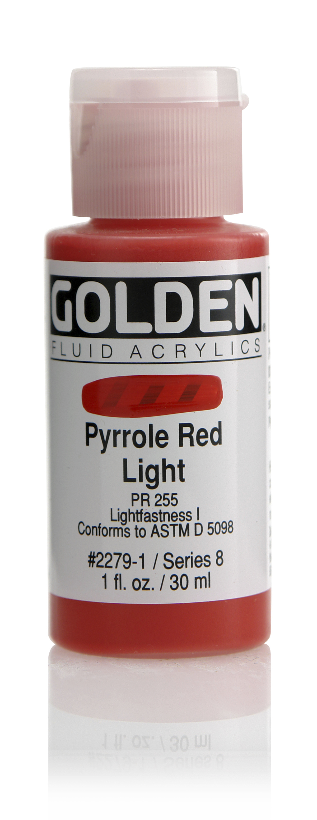 Golden Artist Color FLUID 29 ml, 2279 S-7 Pyrrole Red Light