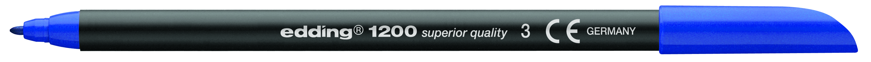 edding 1200 colorpen blau