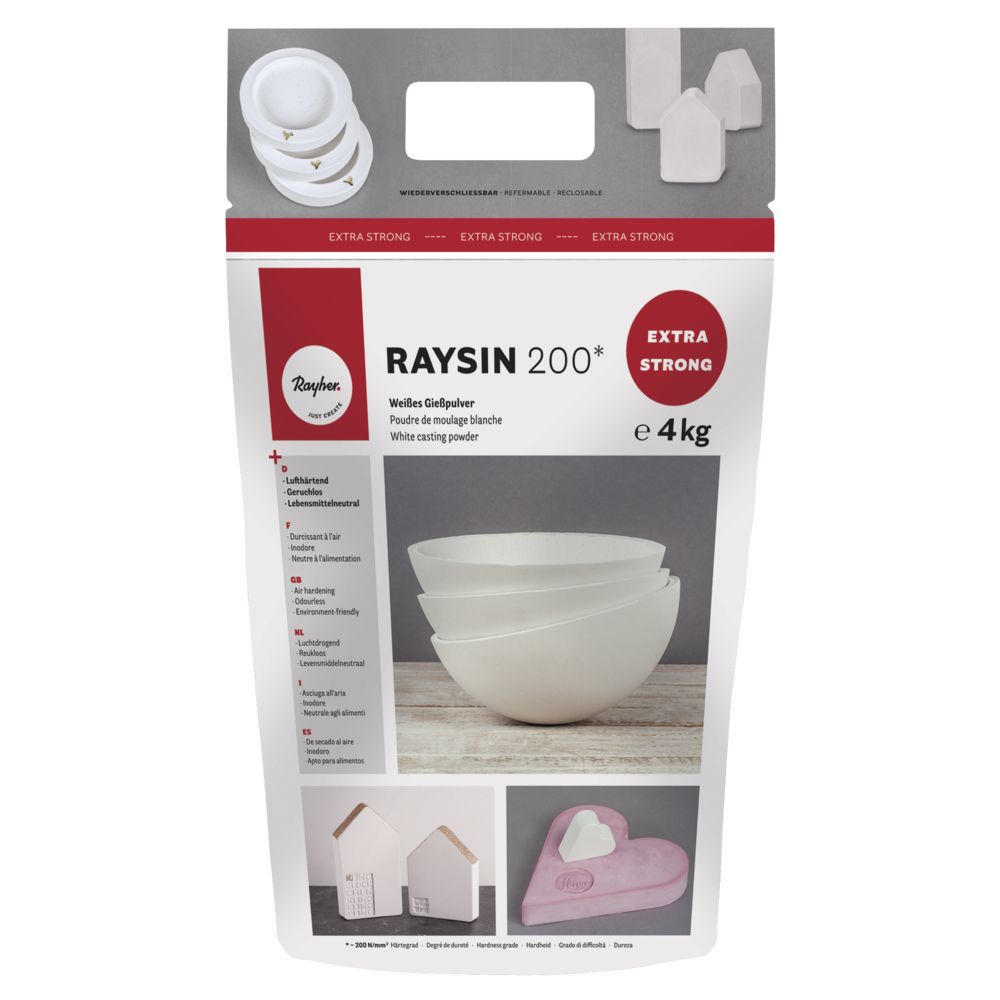 Gießpulver Raysin 200 weiß 4kg