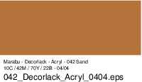 Marabu Decorlack 50ml 113005 042 Sand