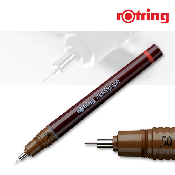 Rotring Rapidograph Tuschefüller 0,50mm