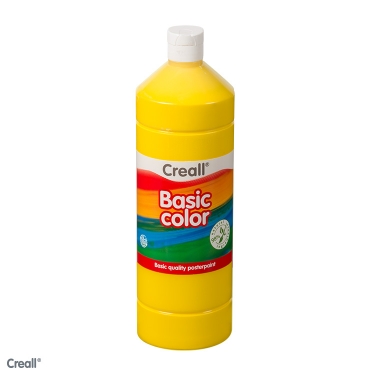 Creall Basic Color 1000 ml, primary yellow Plakatfarbe 01802