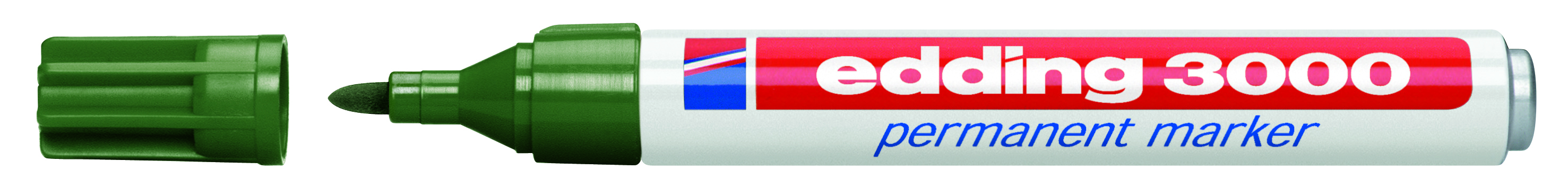 edding 3000 permanent marker olivgrün