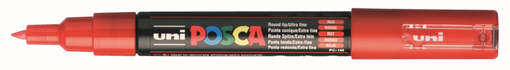 POSCA Marker Konisch EF Rot, PC1MC R