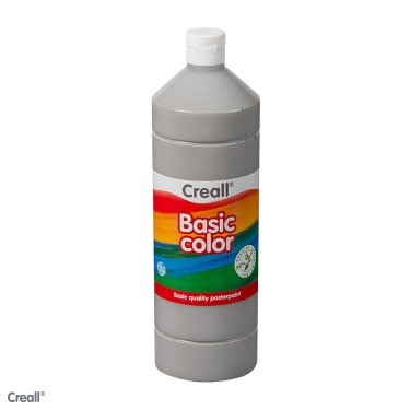 Creall Basic Color 1000 ml, grey Plakatfarbe 01822