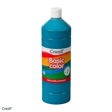 Creall Basic Color 1000 ml, turquoise Plakatfarbe 01813